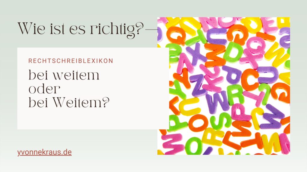 Bei Weitem Groß Oder Klein yvonnekraus.de