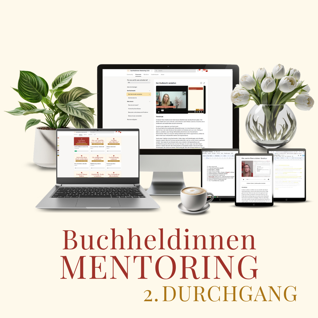 Buchheldinnen-Mentoring: 2. Durchlauf