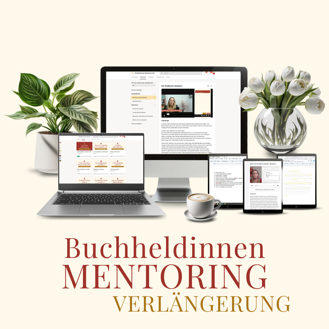Buchheldinnen-Mentoring: Verlängerung um 6 Monate